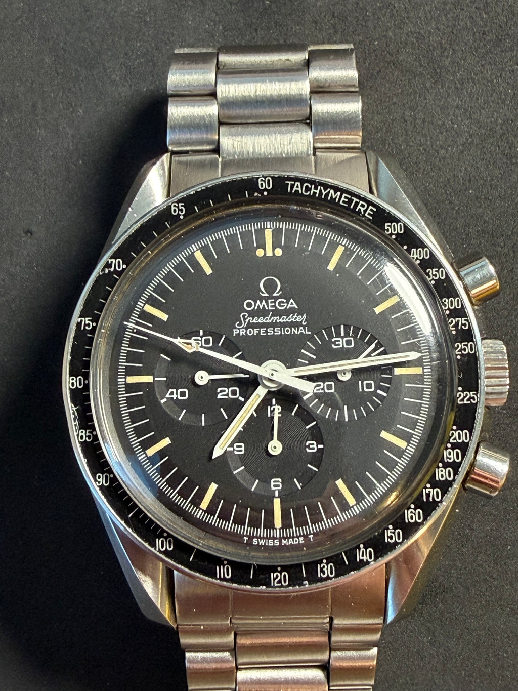 1978 Omega Speedmaster Professional Ref. ST 145.022-78 "Transitional Step Dial" & Long S/R