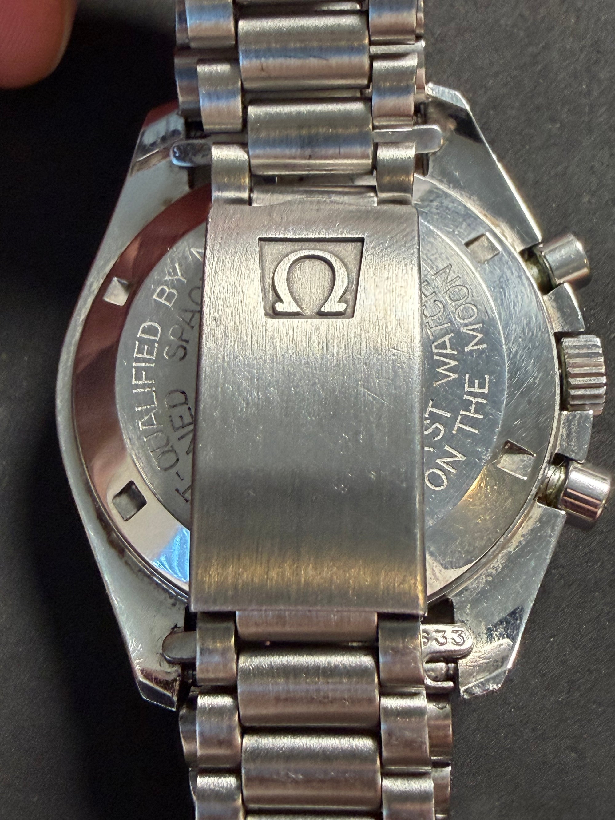 1978 Omega Speedmaster Professional Ref. ST 145.022-78 "Transitional Step Dial" & Long S/R