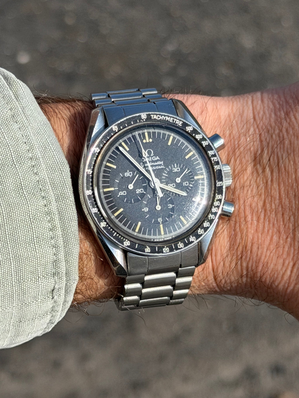 1978 Omega Speedmaster Professional Ref. ST 145.022-78 "Transitional Step Dial" & Long S/R