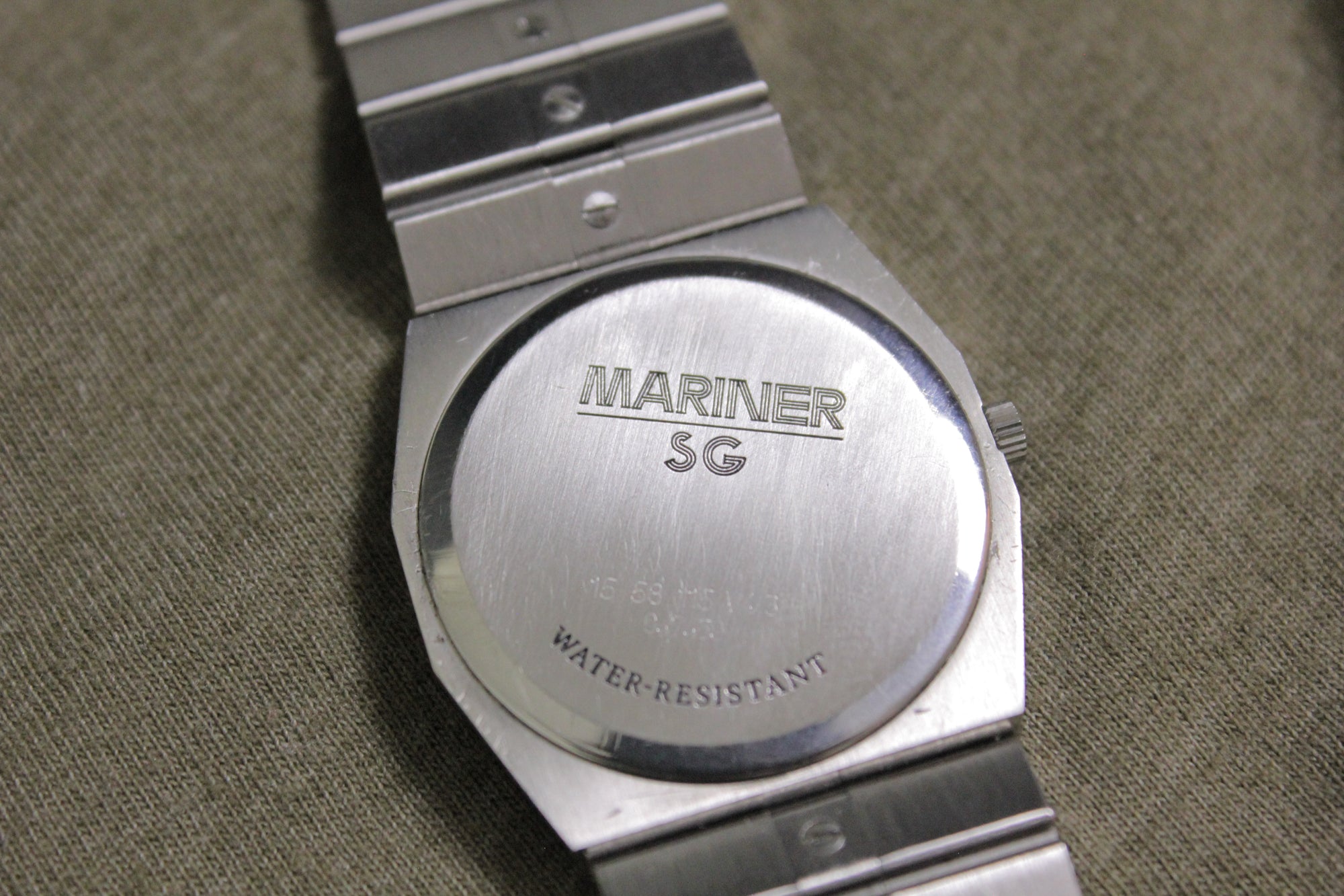 Vintage Concord Mariner SG Calendar Date 18k Gold Bezel And Logo