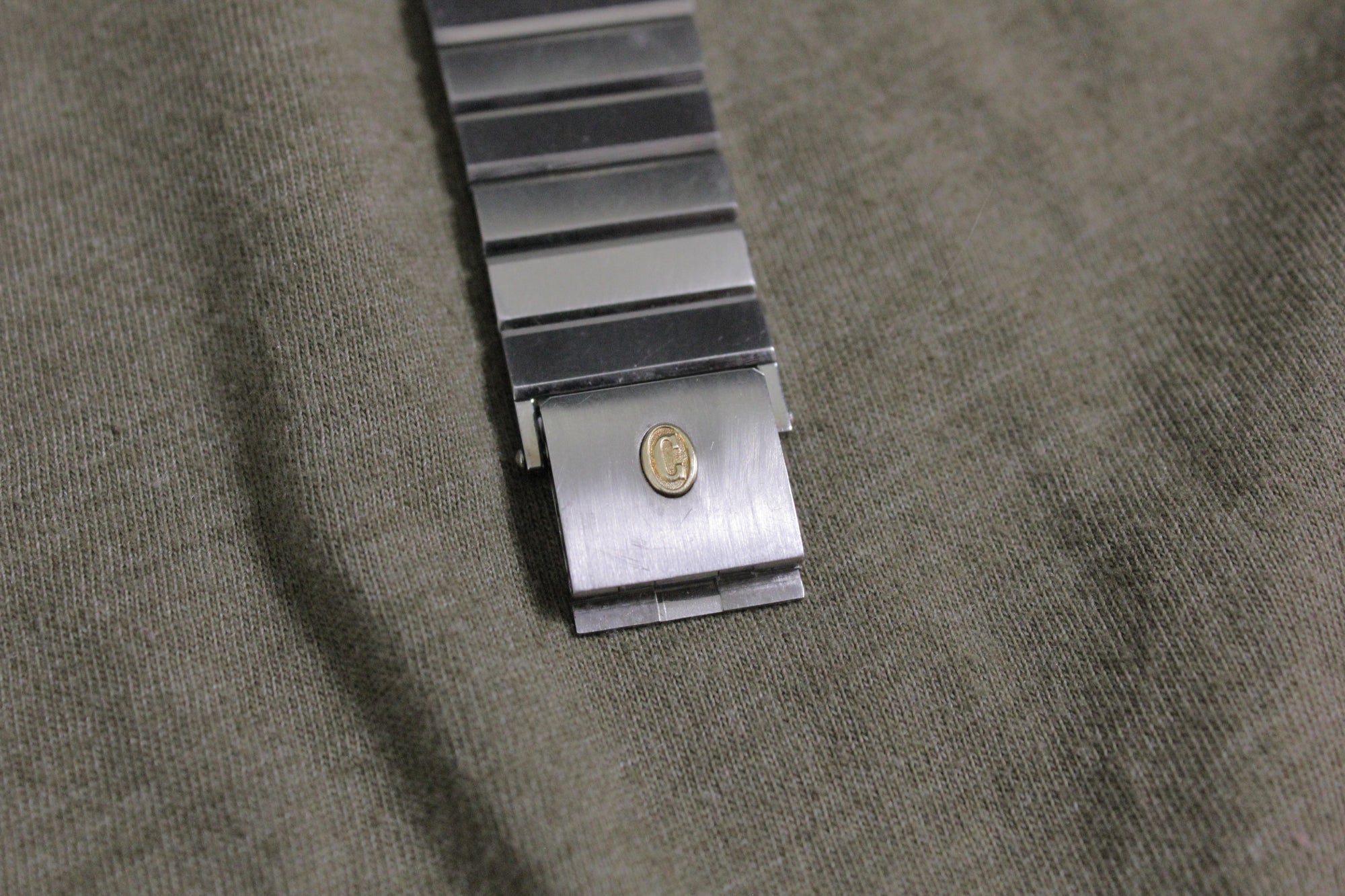 Vintage Concord Mariner SG Calendar Date 18k Gold Bezel And Logo