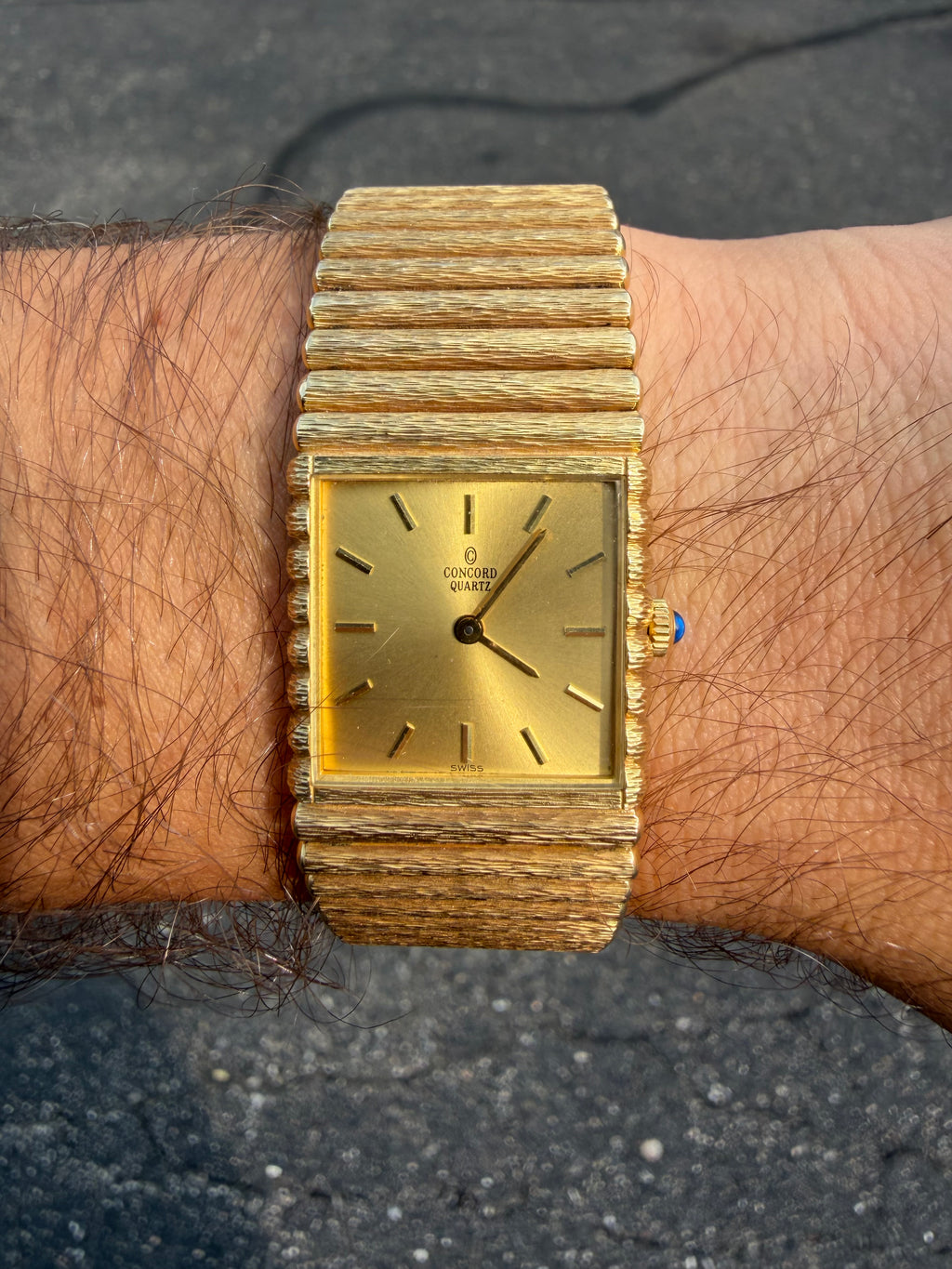 Concord ref 2098560 14K Gold “Bark”