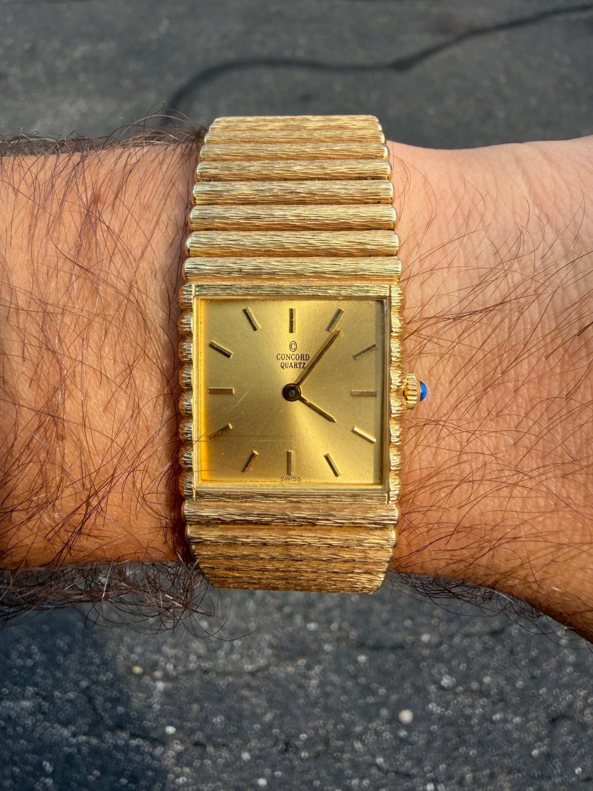 Concord ref 2098560 14K Gold “Bark”