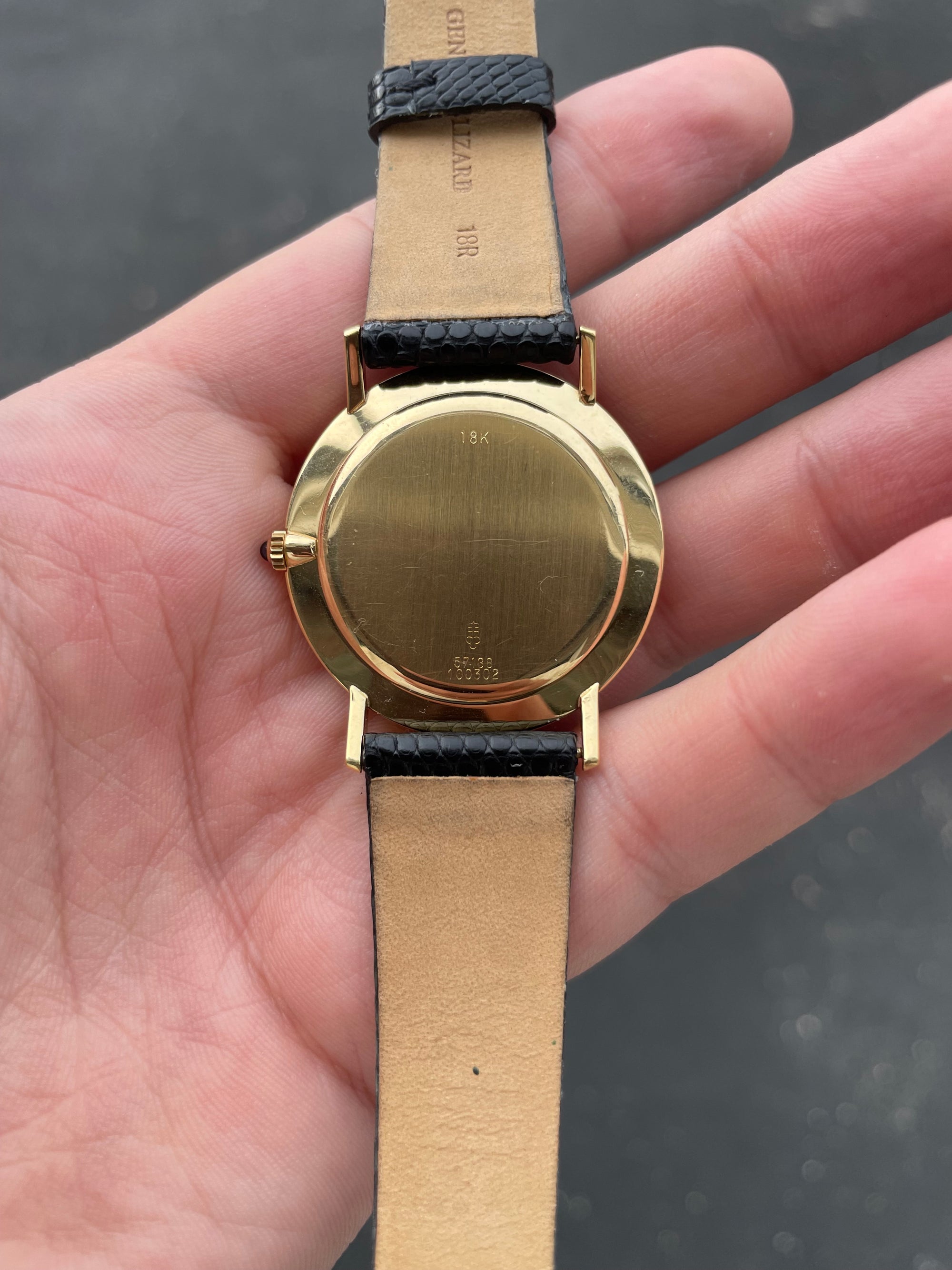 Corum 18K Gold Guilloché Dial - Ref. 57138